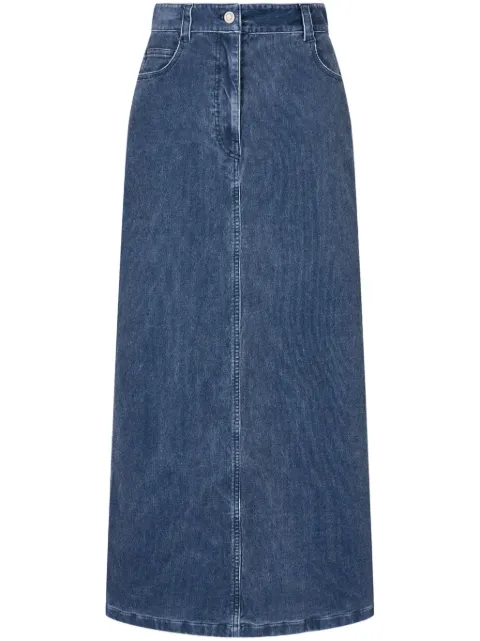 TOMBOY corduroy maxi skirt Blue 9105132104