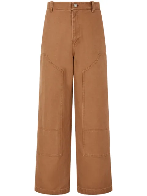 TOMBOY oversized pocket cotton pants Brown 9155131A04