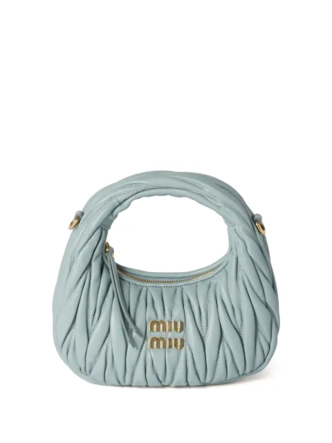 Miu Miu Wander mini bag Green 5BP078VOOOAN88