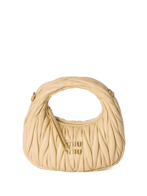 Miu Miu Wander mini bag Neutrals 5BP078VOOOAN88