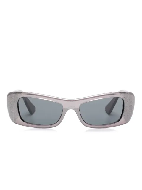 Versace Eyewear rectangle-frame sunglasses Grey 0VE4481550287