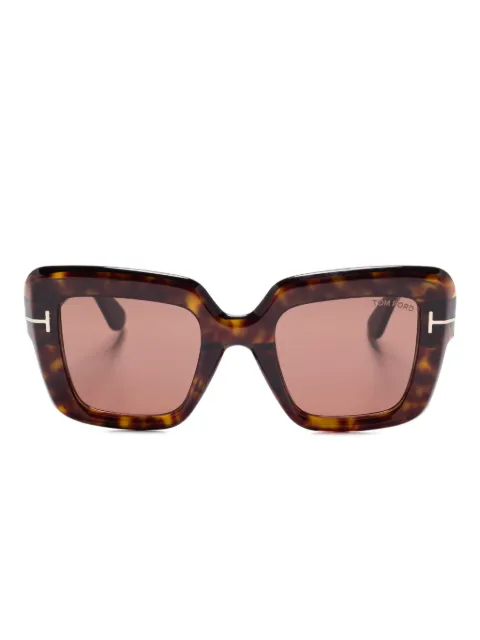 TOM FORD Eyewear Esme tortoiseshell sunglasses Brown 0TR0018804402D2