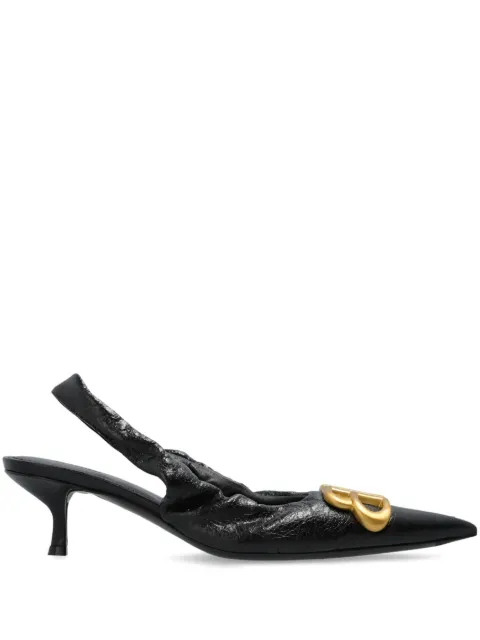 Balenciaga Monaco 50mm pumps Black 818870WBD4T1080
