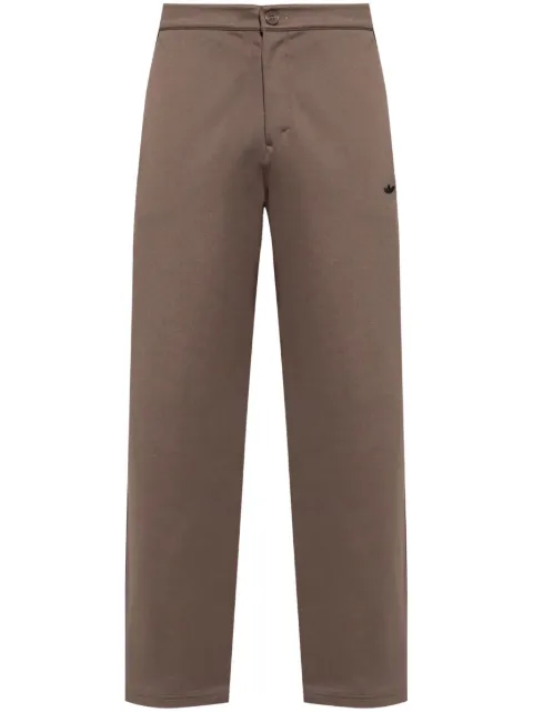 adidas straight-leg trousers Brown JN4455