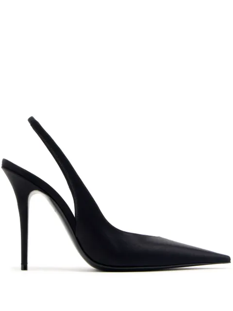 Amina Muaddi 105mm Anok pumps Black ANOKSLING105