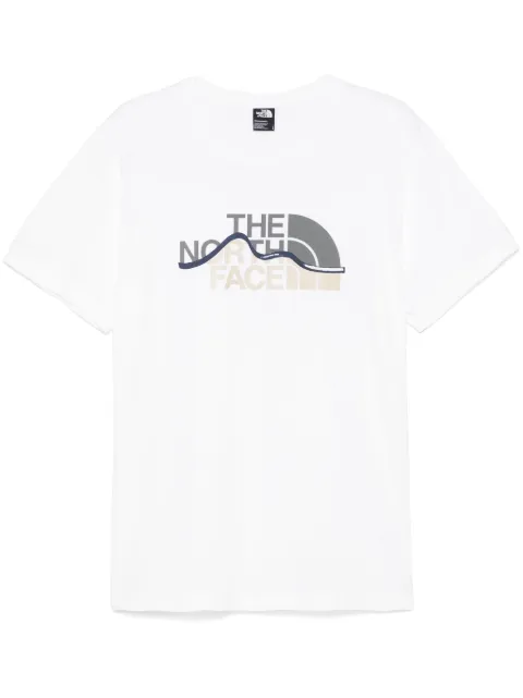 The North Face Mountain Line T-shirt White NF0A87NT
