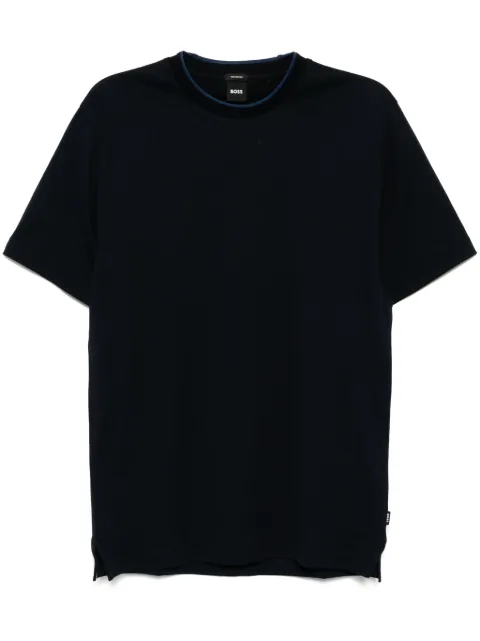 BOSS Mercerised t-shirt Blue 50524998