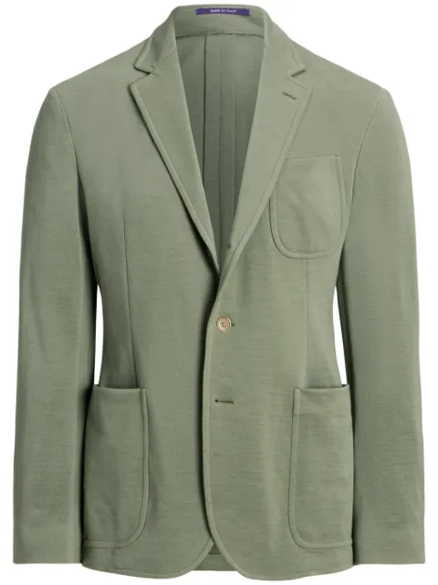 Ralph Lauren Purple Label wool blazer Green 798926849002