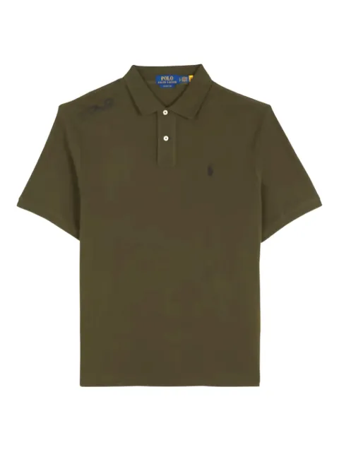 Polo Ralph Lauren logo-embroidered polo shirt Green 710959028001