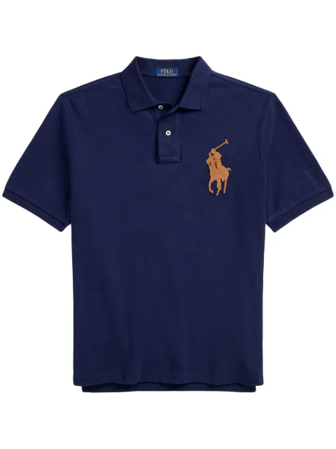 Polo Ralph Lauren Polo Pony-appliqué polo shirt Blue 710958776001
