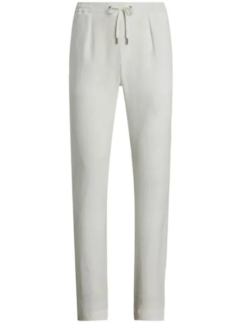 Ralph Lauren Purple Label linen trousers White 798952979001