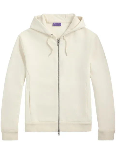 Ralph Lauren Purple Label jersey hoodie White 790943443002