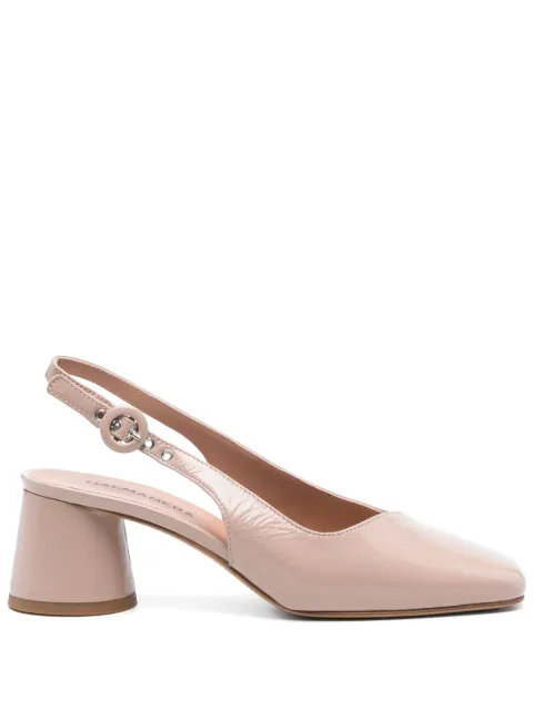 Halmanera 50mm Cala pumps Neutrals CALA62