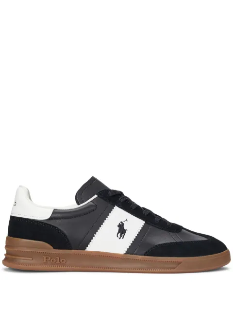 Polo Ralph Lauren Heritage Aera logo sneakers Black 809956119001