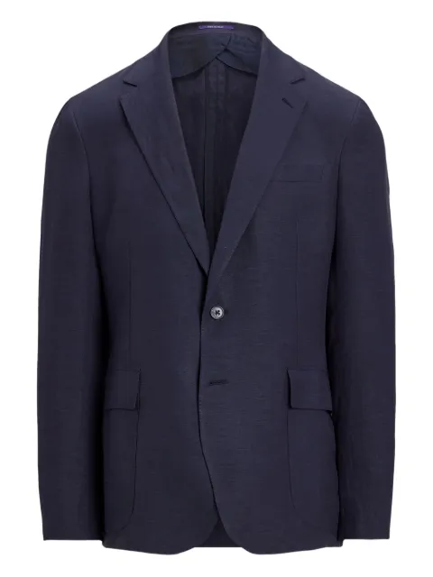 Ralph Lauren Purple Label single-breasted blazer Blue 798921036005