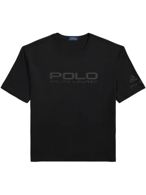 Polo Ralph Lauren logo-print T-shirt Black 710959027001