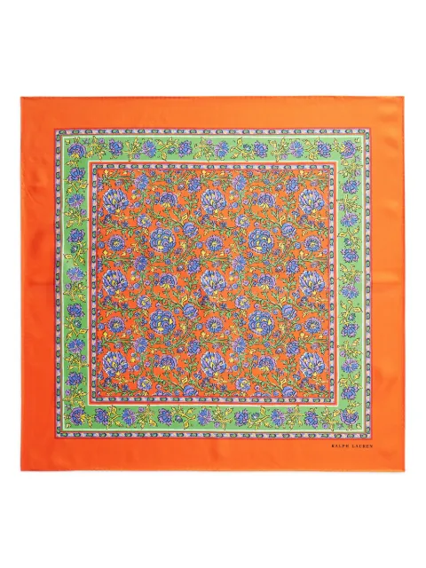 Polo Ralph Lauren silk scarf Orange 712957648001
