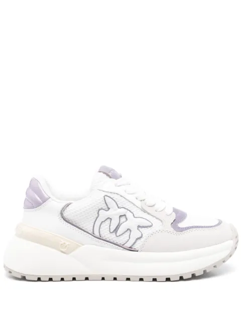 PINKO Love Birds-motif sneakers White SS0055P074