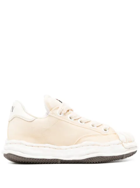 Maison MIHARA YASUHIRO round toe trainer Neutrals A14FW739