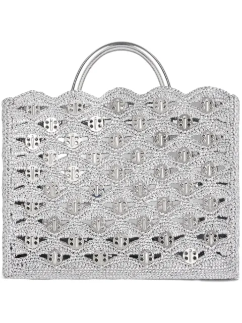 Rabanne 1969 tote bag Grey 25ESS0501NAT046