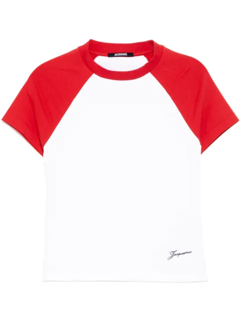 Jacquemus Baseball T-shirt White 251JS2052031