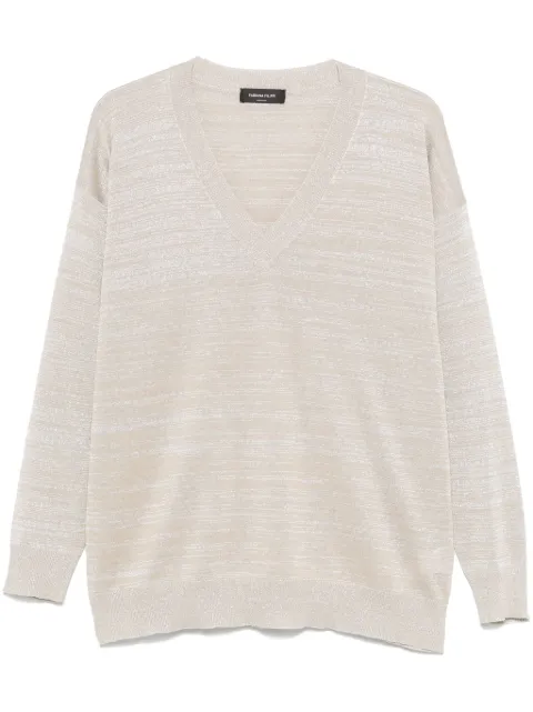 Fabiana Filippi metallic-threading sweater Grey MAD275F510L3790000