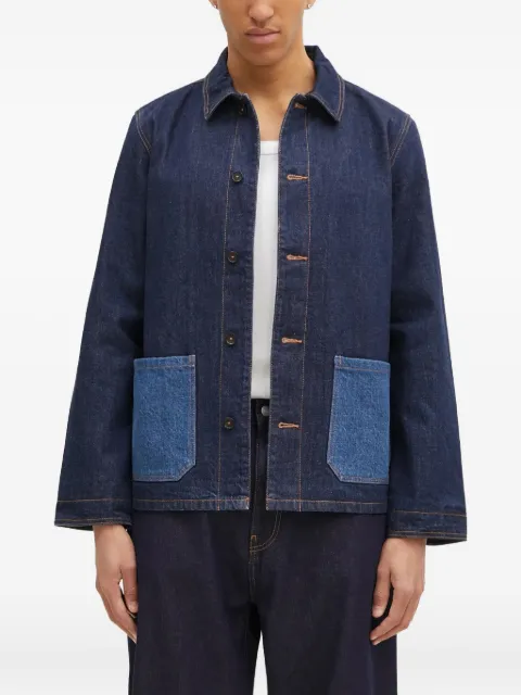A.P.C. contrast-pocket denim jacket Blue COHDMM02967