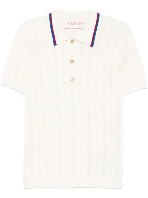 Valentino Garavani cotton polo shirt White VKP03PAPC