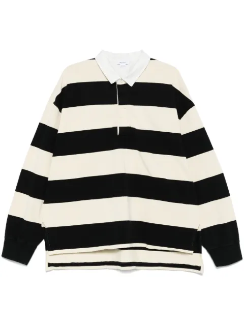 Alexander McQueen striped polo shirt Neutrals 809764QXABW
