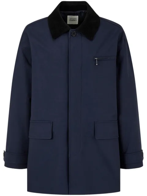 TOMBOY single-breasted coat Blue 91U5113002