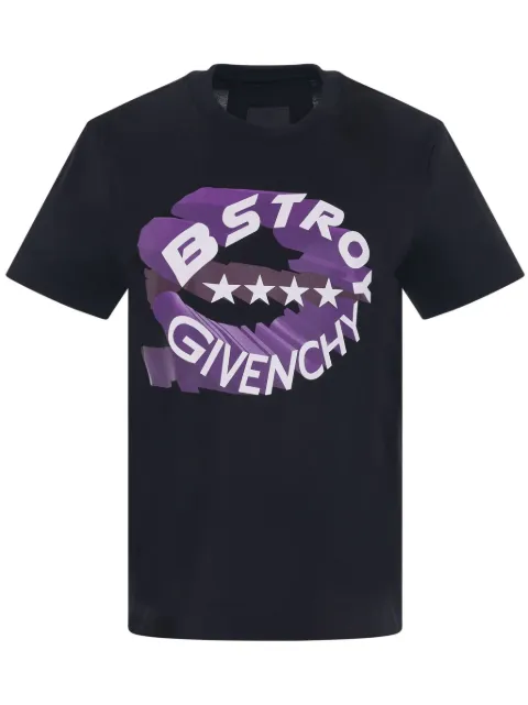 Givenchy Bistroy t-shirt Black BW70AS3Y9D