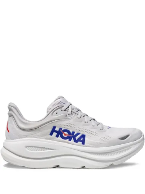 HOKA Bondi 9 "Cosmic Grey/Ultramarine" sneakers White 1162011CYLT