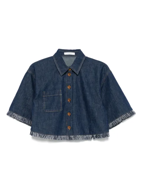 ZIMMERMANN Rhiannon shirt Blue 2799TSS251