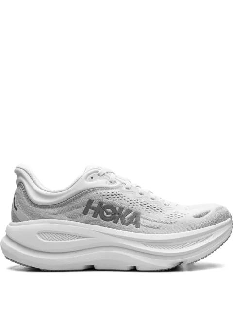 HOKA Bondi 9 logo-print sneakers Grey 1162012SDSTS