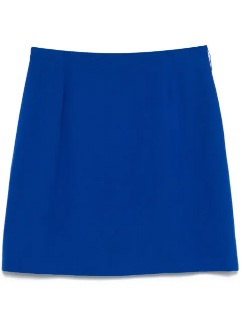 Versace Pre-Owned 1990s wool mini skirt Blue VE250LO