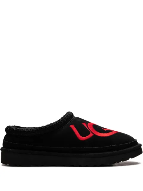 UGG Tasman Logo "Black/Samba Red" slippers Black 1112448BSMR