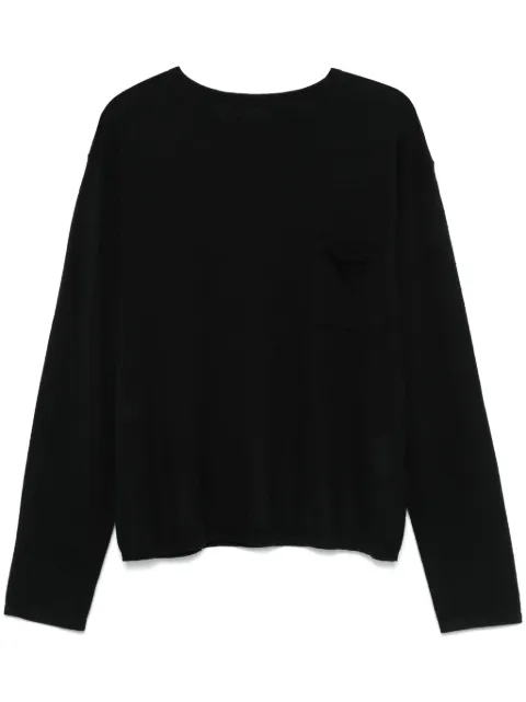 Acne Studios crew-neck cashmere sweater Black B60354