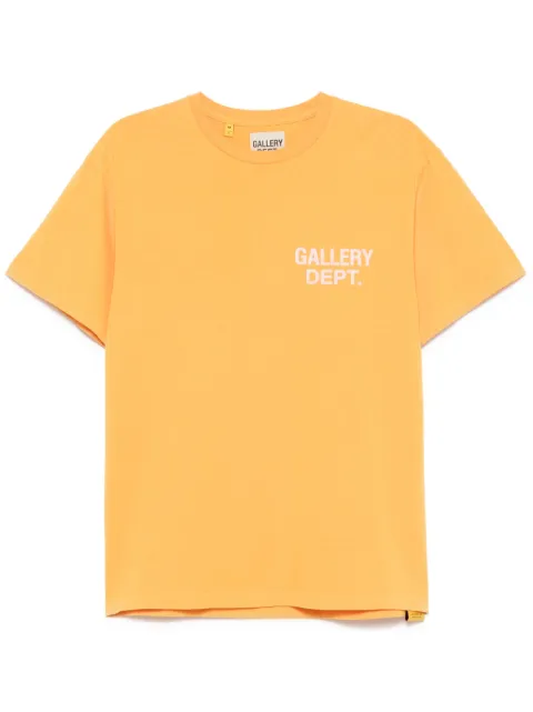 GALLERY DEPT. logo-print T-shirt Orange VST1030