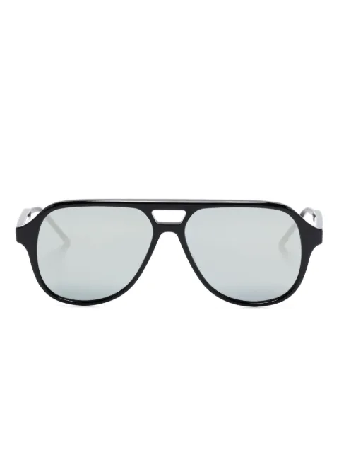 Thom Browne Eyewear pilot-frame sunglasses Black UES927AG0002
