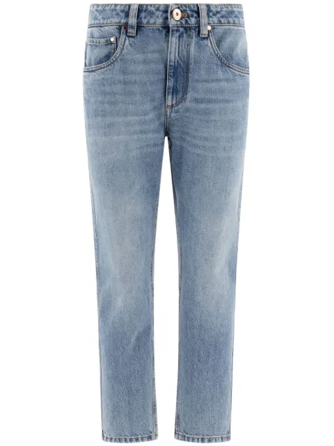 Brunello Cucinelli tapered jeans Blue MA095P5847C8926