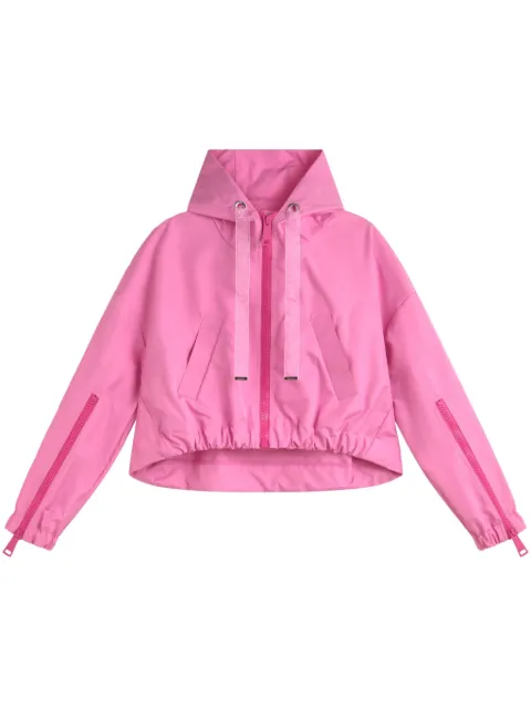 Khrisjoy zip-up hooded jacket Pink KWS25R0606NYNY08