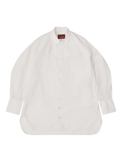 Christopher Nemeth long-sleeve button-front shirt White SHIRT581