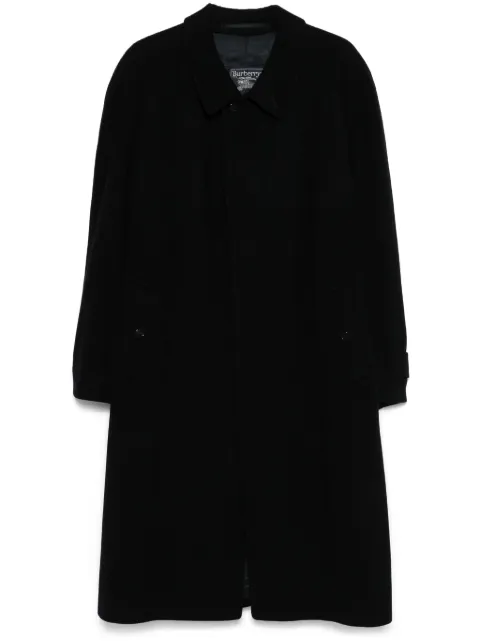 Burberry Pre-Owned 1990s cashmere coat Blue BU900LC