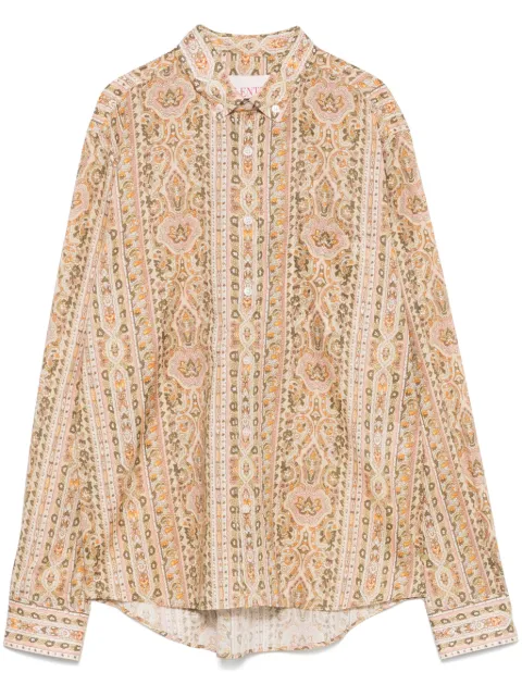 Valentino Garavani paisley-print shirt Neutrals VABP85AMQ