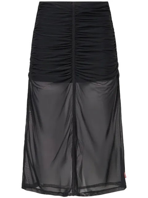 Diesel O-Ira midi skirt Black A161980BMBC