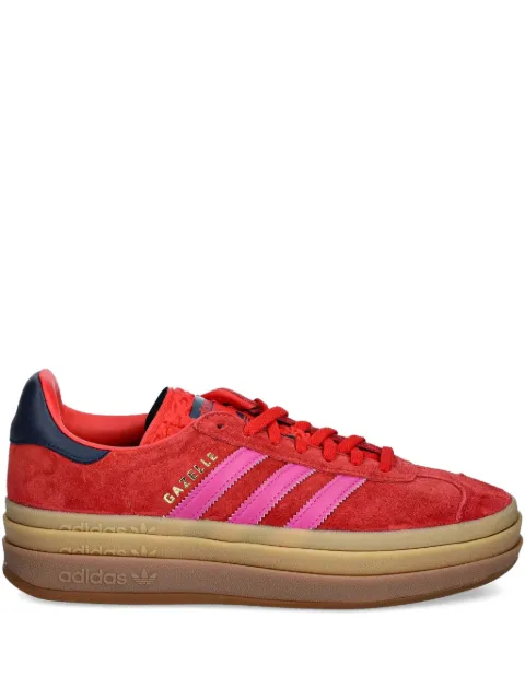adidas Gazelle Bold suede platform sneakers Red JH9665