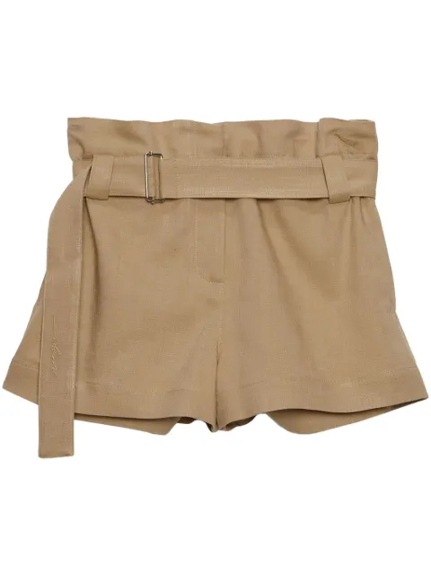 MSGM belted shorts Neutrals 3841MDB03X257106