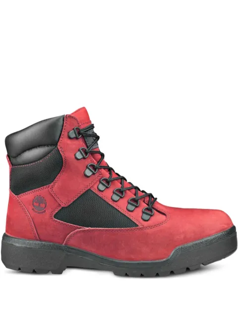 Timberland 6 Inch Field "Red/Black" boots Red TB0A2JNW