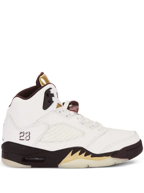 Jordan Air Jordan 5 Retro "Earth/Metallic Gold/Sail/Muslin" sneakers White DD9336200