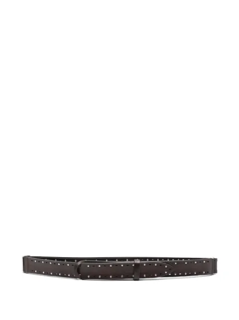 Orciani stud-embellished belt Brown NB0096BUS